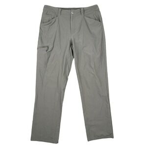 Patagonia Quandary Pants Mens 34x30 Forge Grey Nylon Stretch Hiking 55176